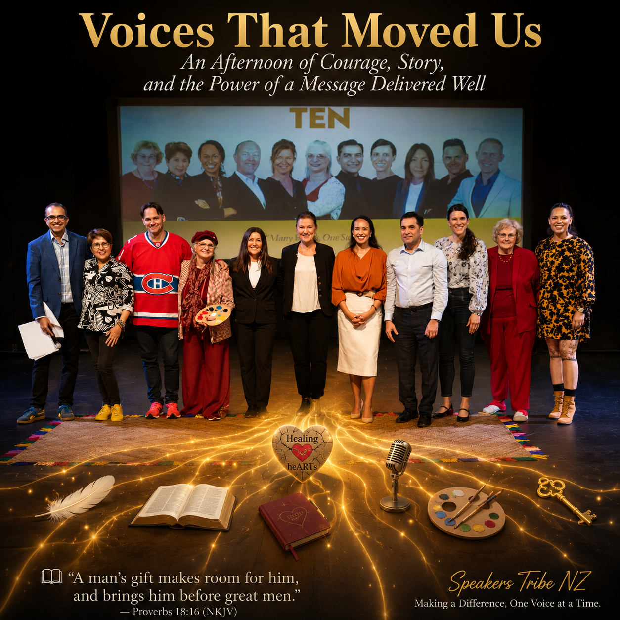 Voices That Moved Us — Speakers Tribe NZ Mini-TENx 2026